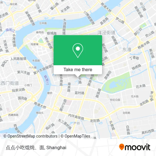 点点小吃馄饨、面 map