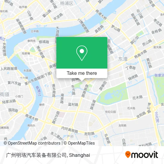 广州明珞汽车装备有限公司 map