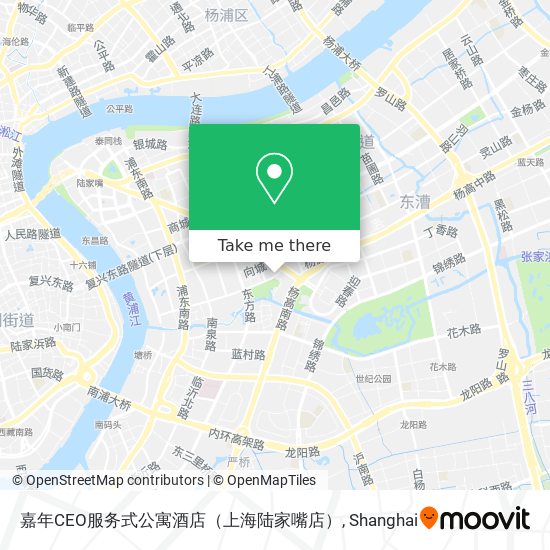 嘉年CEO服务式公寓酒店（上海陆家嘴店） map