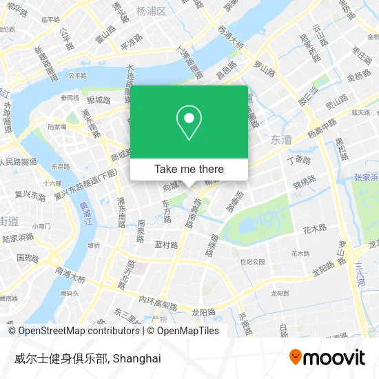 威尔士健身俱乐部 map