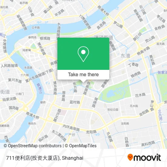 711便利店(投资大厦店) map