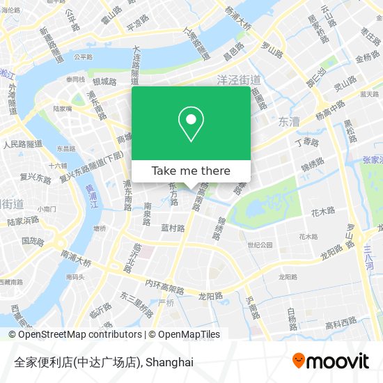 全家便利店(中达广场店) map
