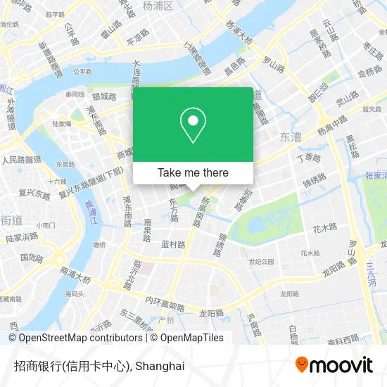 招商银行(信用卡中心) map