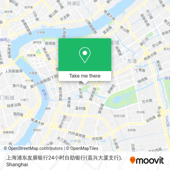 上海浦东发展银行24小时自助银行(嘉兴大厦支行) map