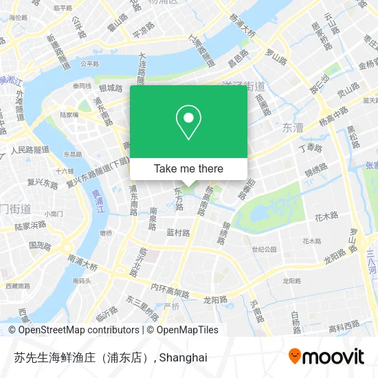 苏先生海鲜渔庄（浦东店） map