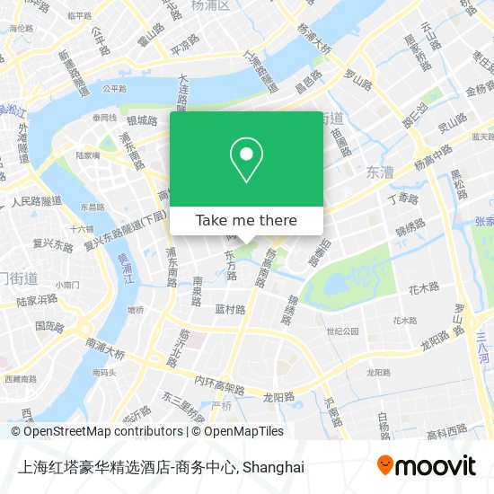 上海红塔豪华精选酒店-商务中心 map