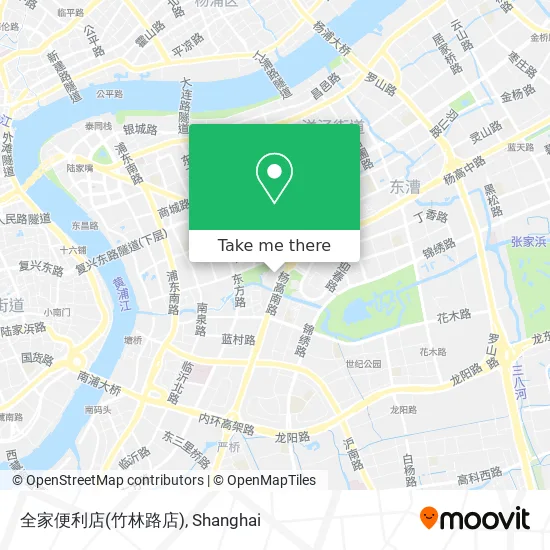 全家便利店(竹林路店) map