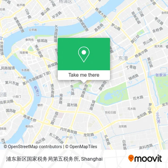 浦东新区国家税务局第五税务所 map