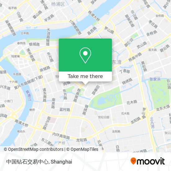 中国钻石交易中心 map