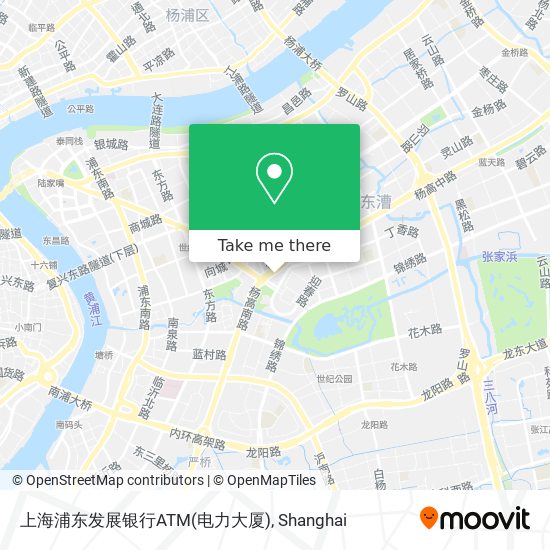 上海浦东发展银行ATM(电力大厦) map