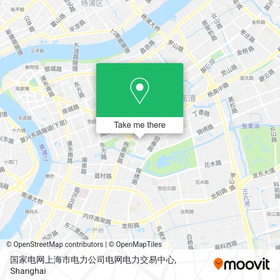 国家电网上海市电力公司电网电力交易中心 map
