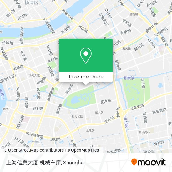 上海信息大厦-机械车库 map