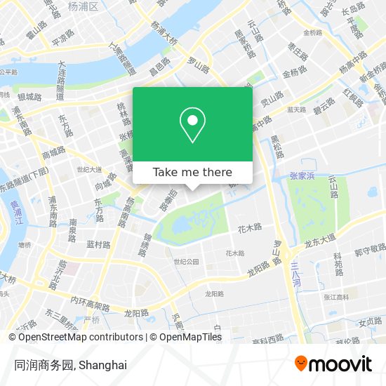 同润商务园 map