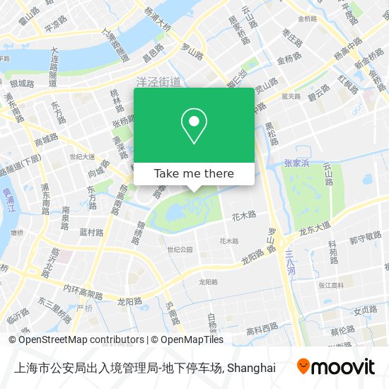 上海市公安局出入境管理局-地下停车场 map