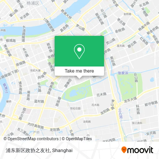 浦东新区政协之友社 map