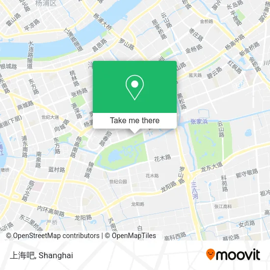 上海吧 map