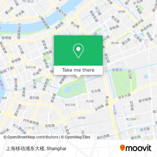上海移动浦东大楼 map