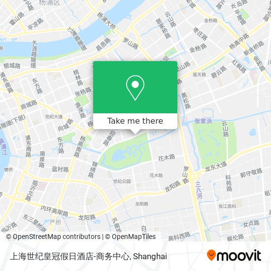 上海世纪皇冠假日酒店-商务中心 map