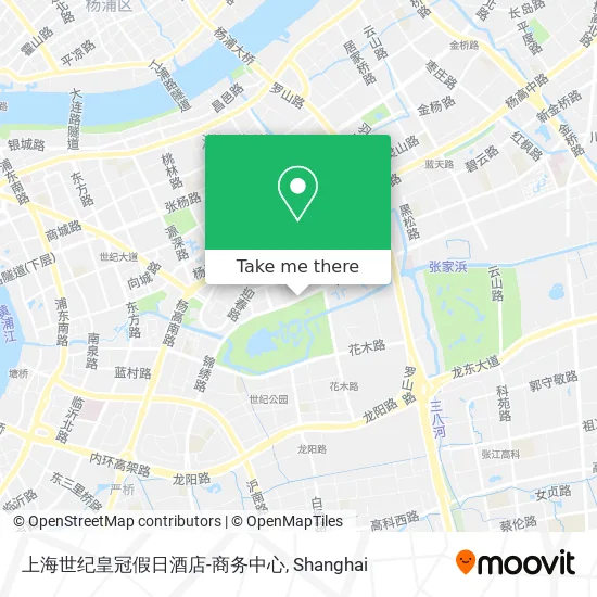 上海世纪皇冠假日酒店-商务中心 map