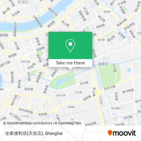 全家便利店(天安店) map