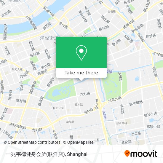 一兆韦德健身会所(联洋店) map