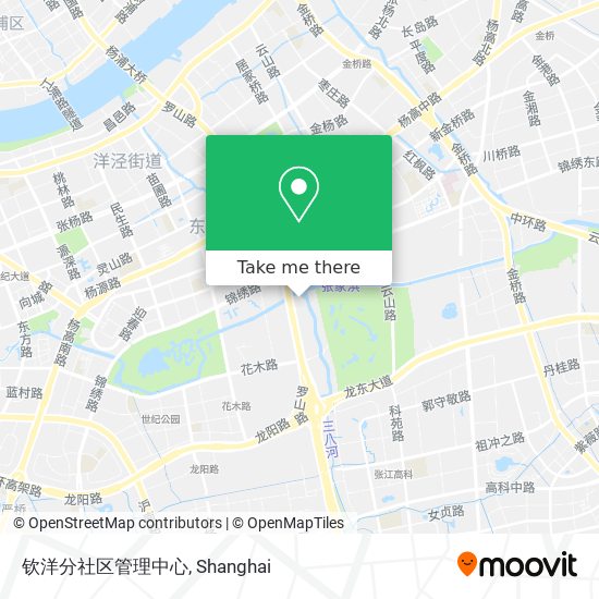 钦洋分社区管理中心 map
