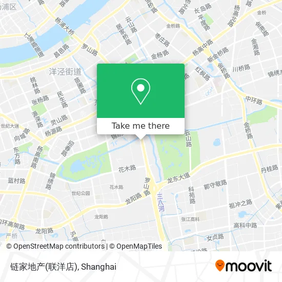 链家地产(联洋店) map