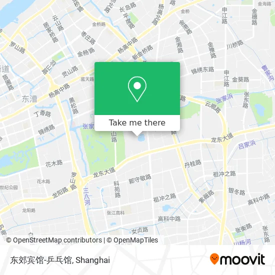 东郊宾馆-乒乓馆 map