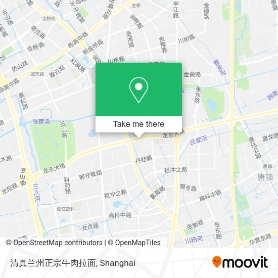 清真兰州正宗牛肉拉面 map
