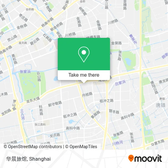 华晨旅馆 map