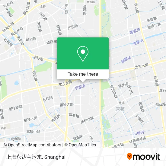 上海永达宝运来 map
