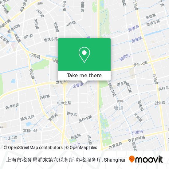 上海市税务局浦东第六税务所-办税服务厅 map