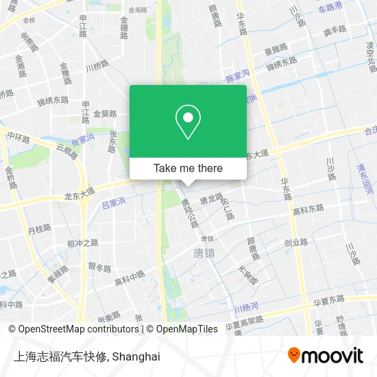 上海志福汽车快修 map