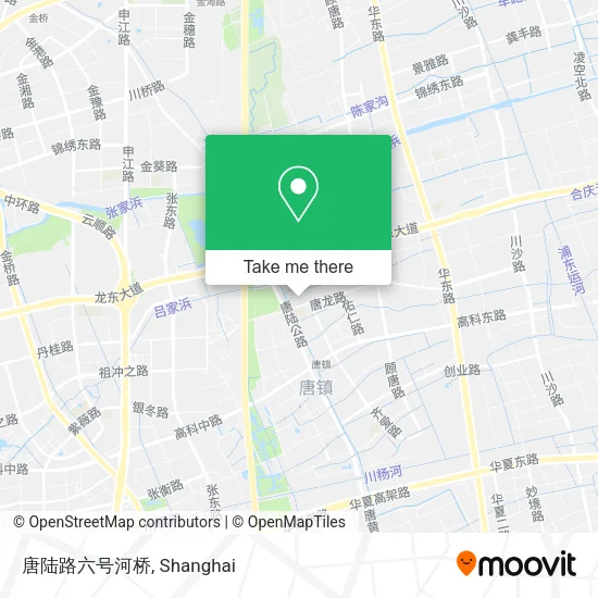 唐陆路六号河桥 map