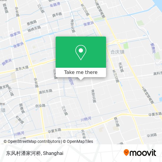 东风村潘家河桥 map