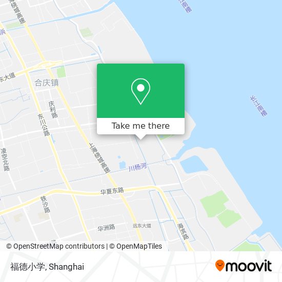 福德小学 map