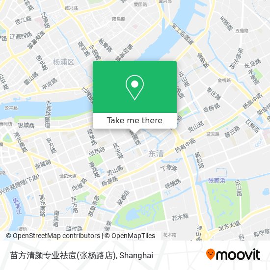 苗方清颜专业祛痘(张杨路店) map