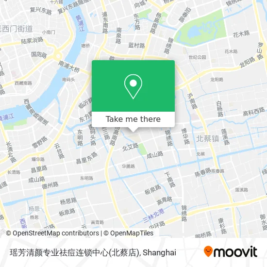 瑶芳清颜专业祛痘连锁中心(北蔡店) map