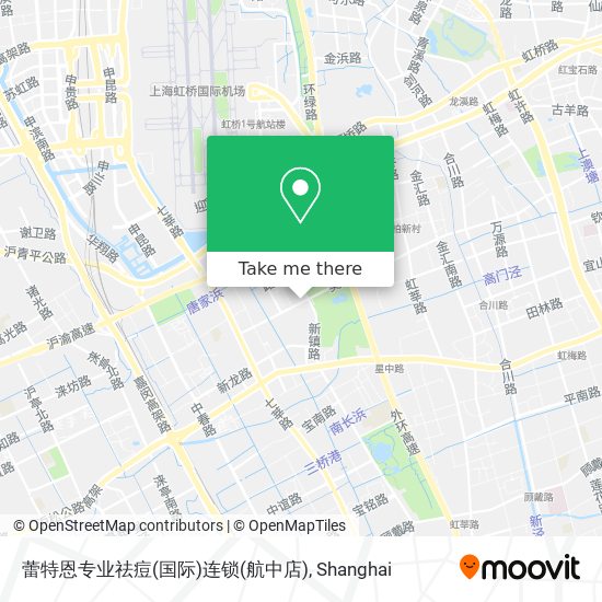 蕾特恩专业祛痘(国际)连锁(航中店) map