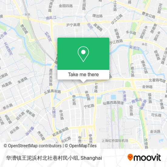 华漕镇王泥浜村北社巷村民小组 map