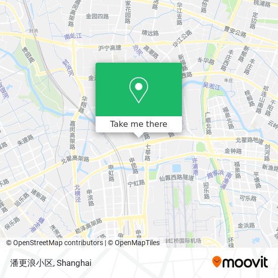潘更浪小区 map