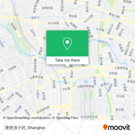 潘更浪小区 map