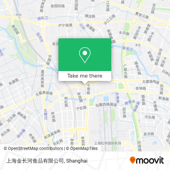 上海金长河食品有限公司 map