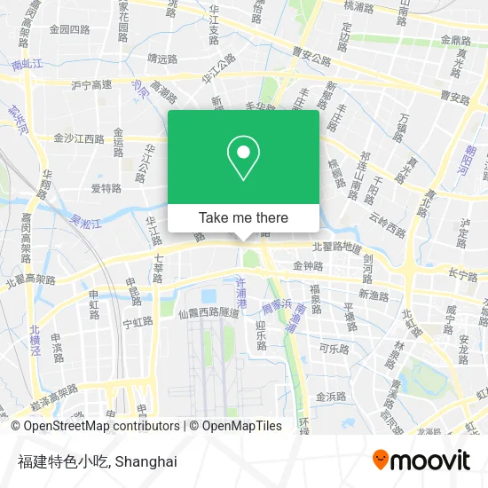 福建特色小吃 map