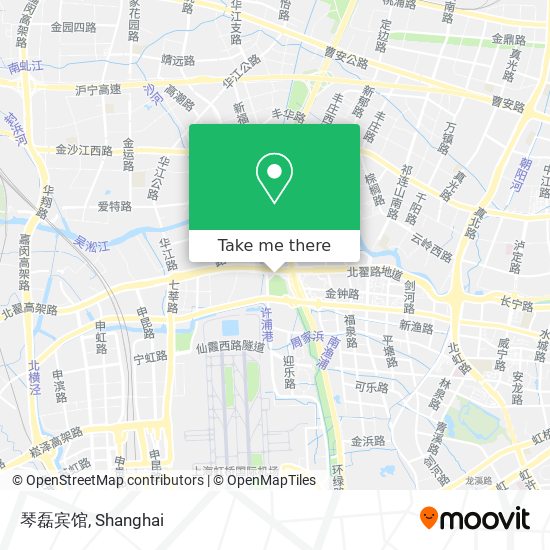 琴磊宾馆 map