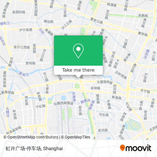 虹许广场-停车场 map