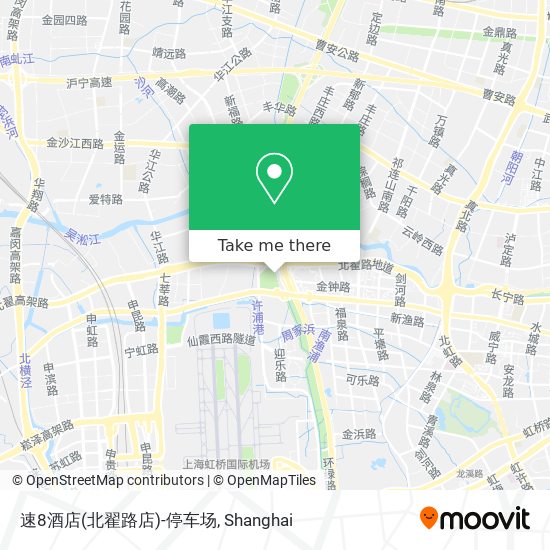 速8酒店(北翟路店)-停车场 map