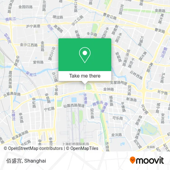 佰盛宫 map