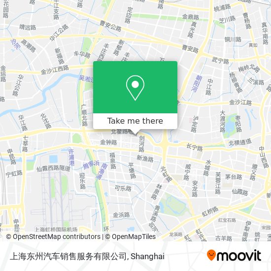 上海东州汽车销售服务有限公司 map