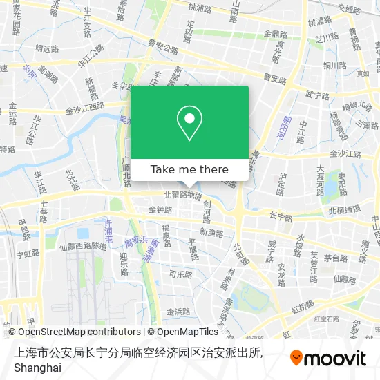 上海市公安局长宁分局临空经济园区治安派出所 map